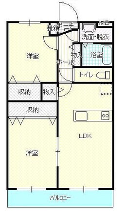 サンライズSの物件間取画像